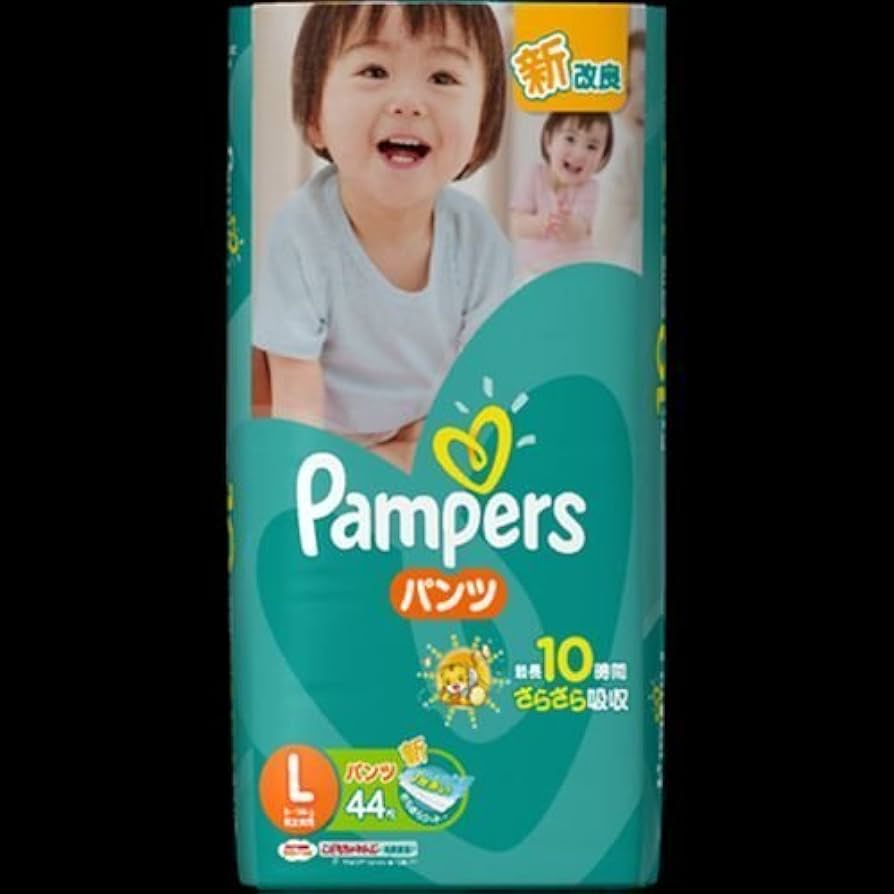 Amazon.co.jp: 【P＆G】パンパース コットンケアパンツ L